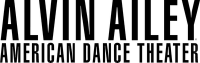 black bold Alvin Ailey American Dance Theatre logo